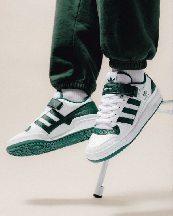 FIRST COPY Adidas Forum 84 White Green EDtn - Image 4