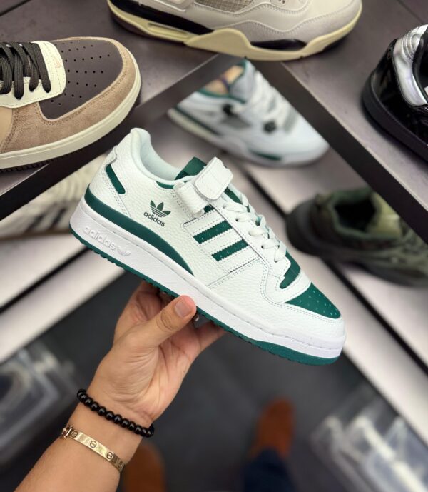 FIRST COPY Adidas Forum 84 White Green EDtn - Image 8
