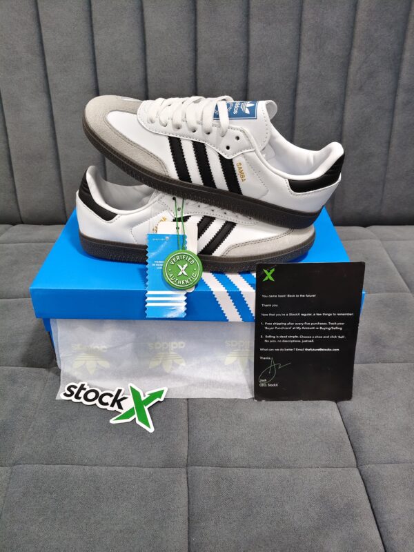 FIRST COPY Adidas Samba White - Image 2