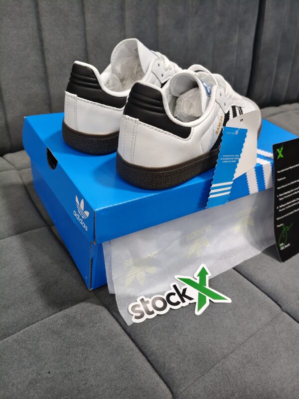 FIRST COPY Adidas Samba White - Image 4