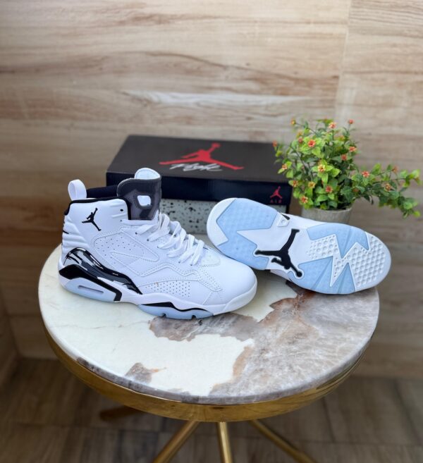 FIRST COPY Air Jordans Retro 6 Jumpman MVP White Basic - Image 4