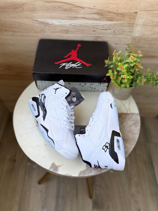 FIRST COPY Air Jordans Retro 6 Jumpman MVP White Basic - Image 5