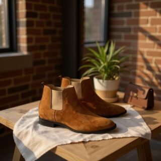 FIRST COPY Alberto Chelsea Boots