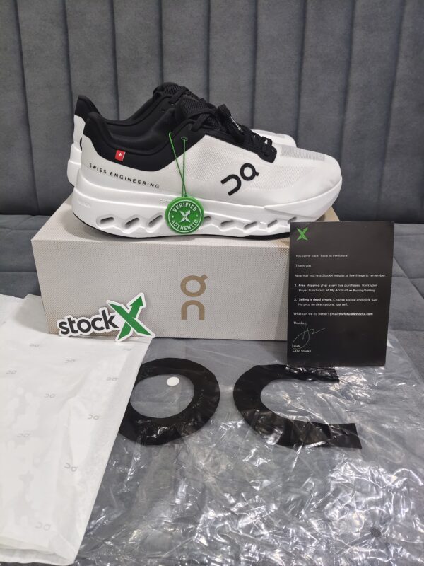 FIRST COPY On Running Cloud Surfer Next White Black - Image 2