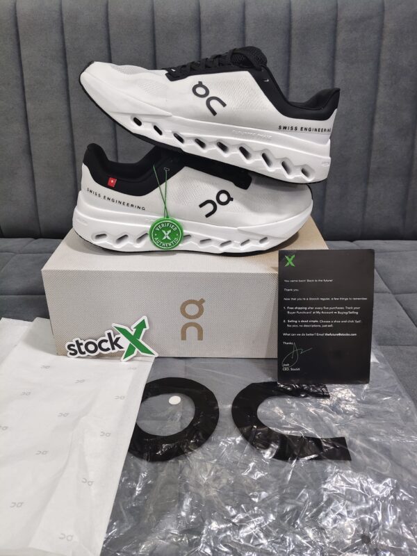 FIRST COPY On Running Cloud Surfer Next White Black - Image 3