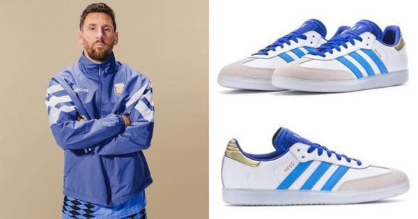 First Copy Adidas Original Samba Messi Football Shoes - Image 2