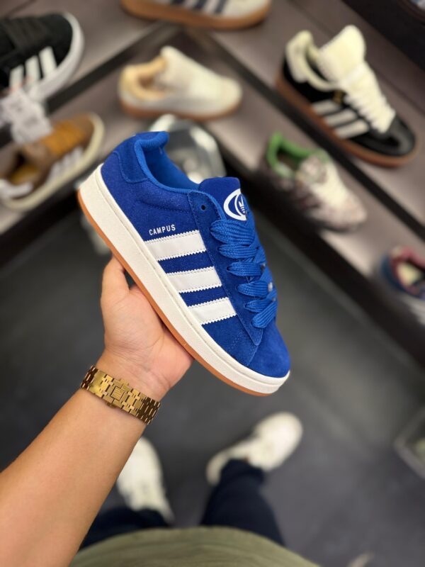 First Copy Adidas Originals Campus Royal Blue | Premium Lifestyle Sneakers - Image 3