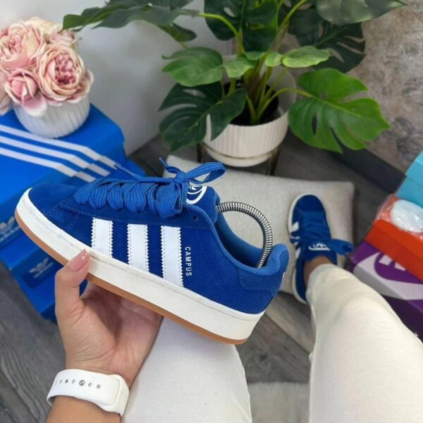 First Copy Adidas Originals Campus Royal Blue | Premium Lifestyle Sneakers - Image 6