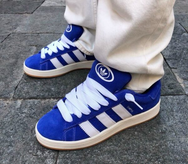 First Copy Adidas Originals Campus Royal Blue | Premium Lifestyle Sneakers - Image 8