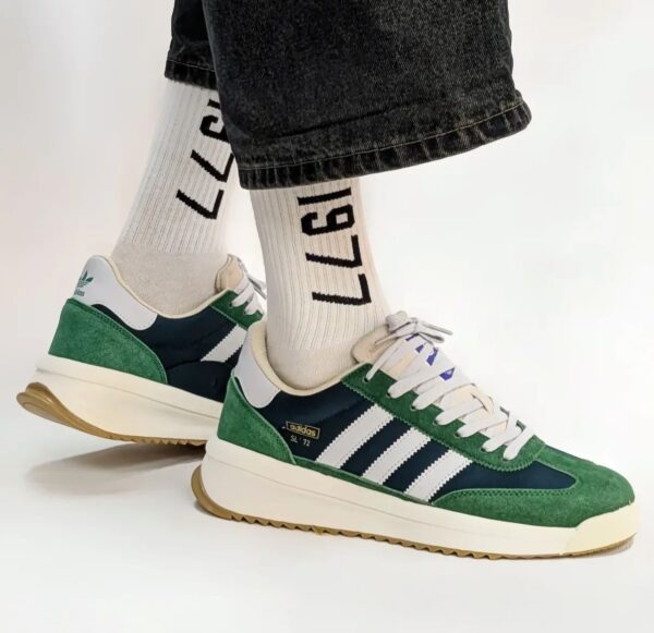 First Copy Adidas Originals SL 72 Green – Retro Running Inspired Sneakers - Image 2