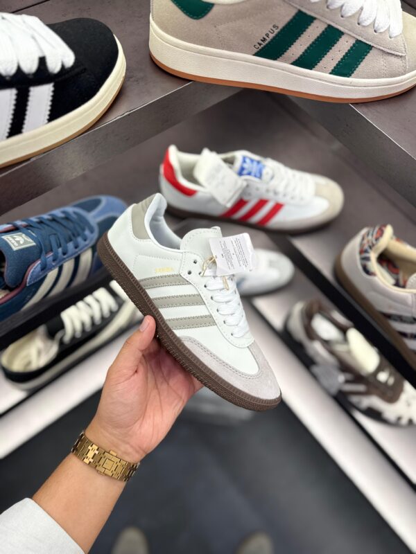 First Copy Adidas Originals Samba OG Grey – Casual Sneakers - Image 3