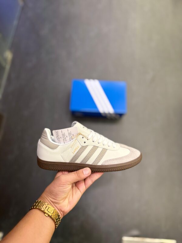 First Copy Adidas Originals Samba OG Grey – Casual Sneakers - Image 4