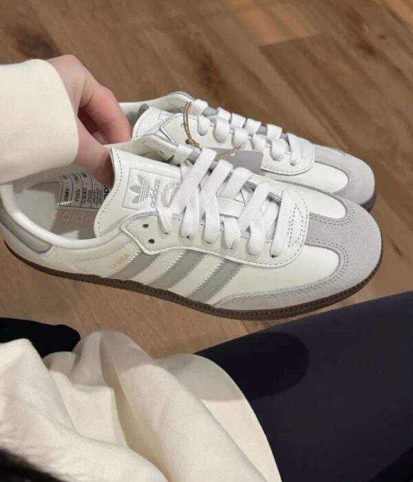 First Copy Adidas Originals Samba OG Grey – Casual Sneakers - Image 5