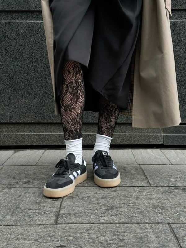 First Copy Adidas Originals Samba XLG Gum Black - Image 2
