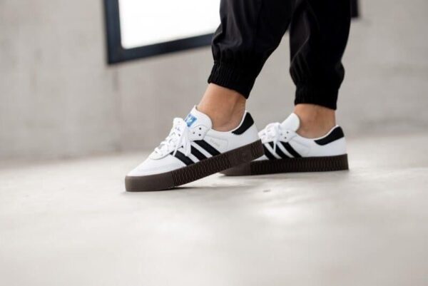 First Copy Adidas Originals Sambarose White | Premium Sneakers - Image 2