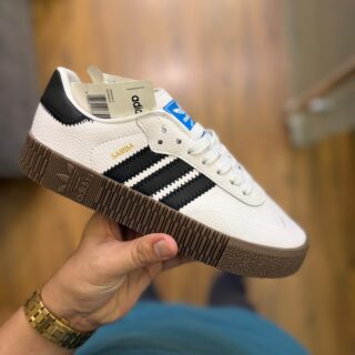 First Copy Adidas Originals Sambarose White | Premium Sneakers