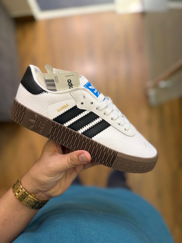 First Copy Adidas Originals Sambarose White | Premium Sneakers