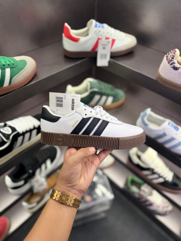 First Copy Adidas Originals Sambarose White | Premium Sneakers - Image 4