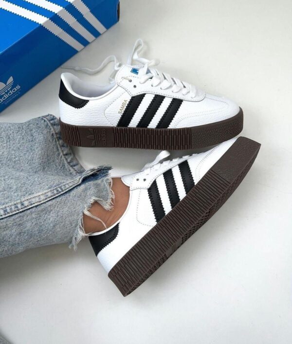 First Copy Adidas Originals Sambarose White | Premium Sneakers - Image 6