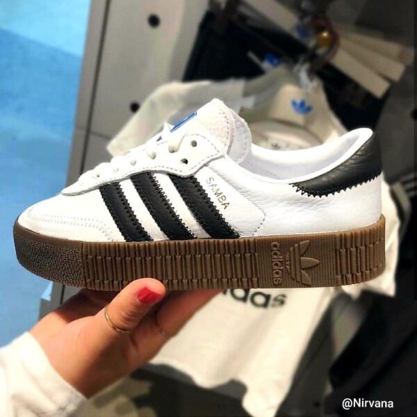 First Copy Adidas Originals Sambarose White | Premium Sneakers - Image 7