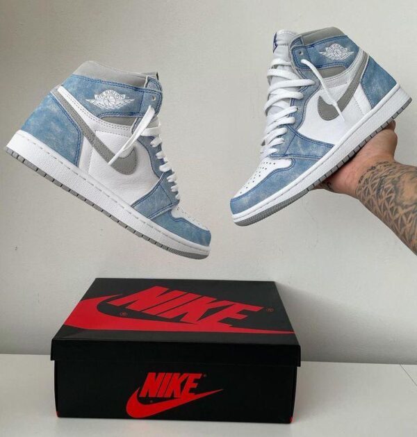 First Copy Air Jordan 1 Hyper Royal | Premium Quality High-Top Sneakers - Image 3