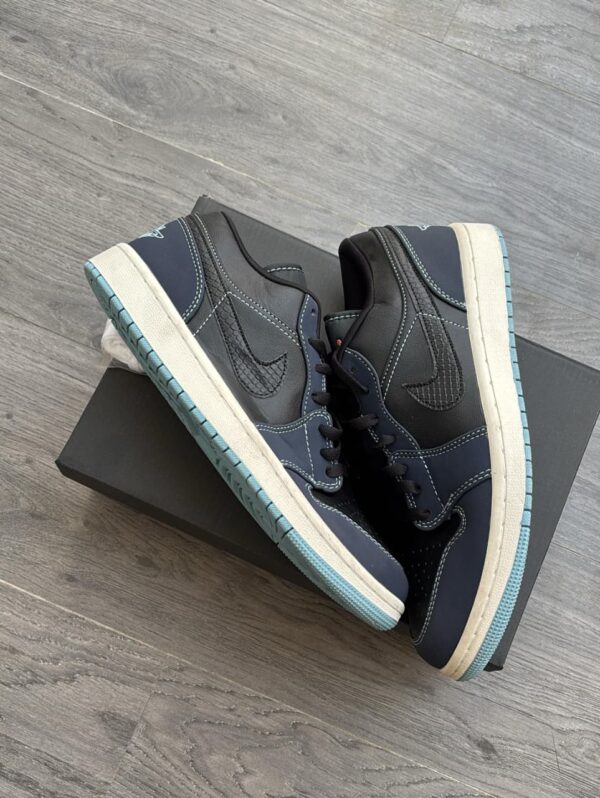 First Copy Air Jordan Cut Low Blue | Premium Lifestyle Sneakers - Image 2