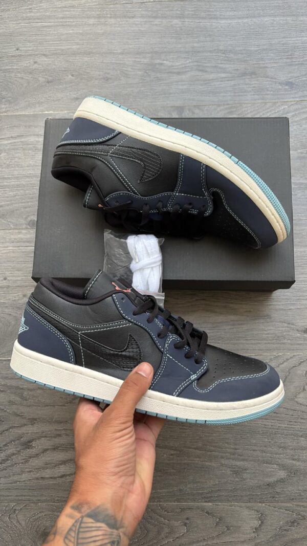 First Copy Air Jordan Cut Low Blue | Premium Lifestyle Sneakers