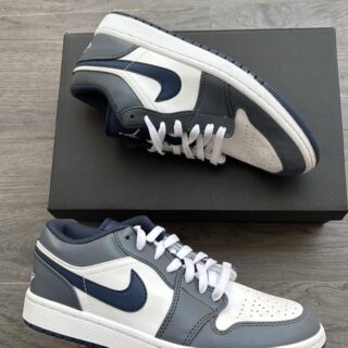 First Copy Air Jordan Cut Low Grey Blue | Premium Lifestyle Shoe