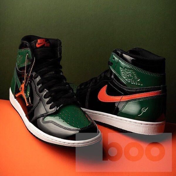 First Copy Air Jordan Retro 1 Mid Miami | Premium Quality Sneakers - Image 2