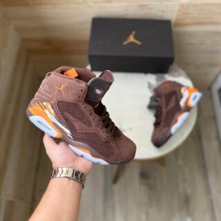 First Copy Air Jordan Retro 6 Jumpman MVP – Premium Brown