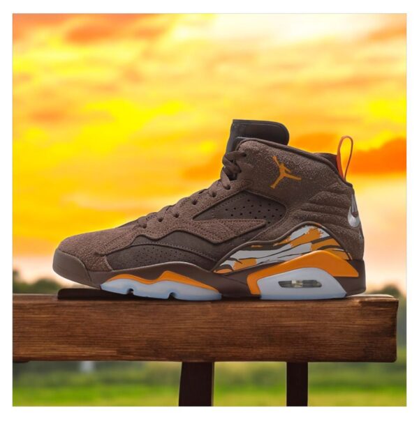 First Copy Air Jordan Retro 6 Jumpman MVP – Premium Brown - Image 5