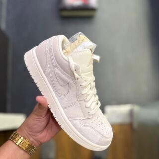 First Copy Air Jordans 1 Low SE Craft Pale Ivory – Premium Streetwear Sneaker
