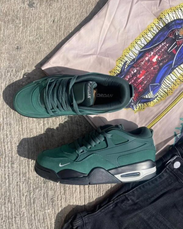First Copy Air Jordans 4 RM Nigel Pro Green Edition | Premium Sneaker - Image 5