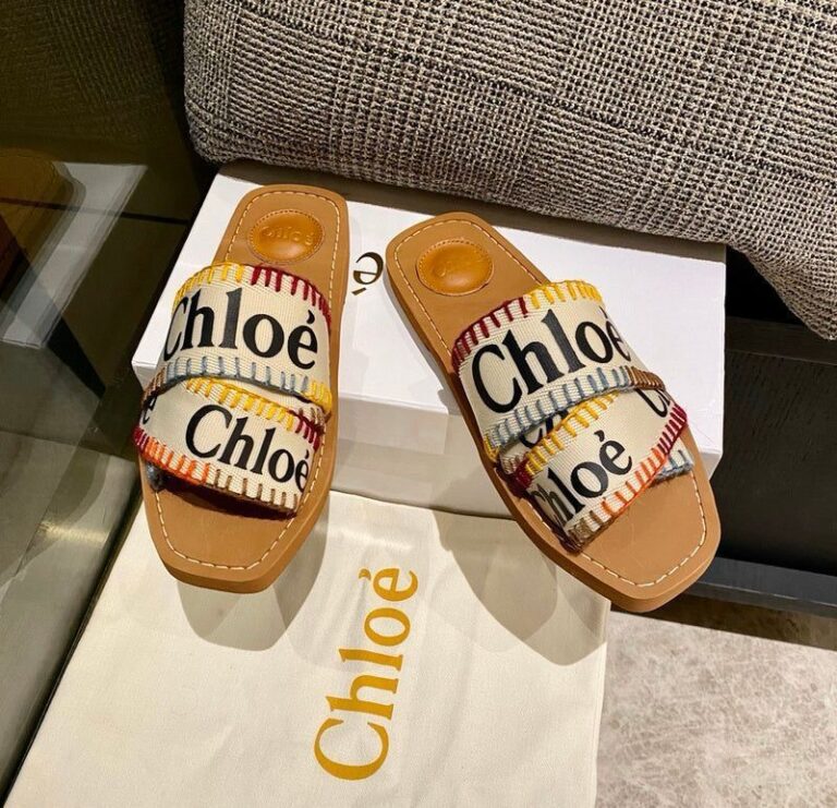 First Copy Chloe Woody Flats (4)