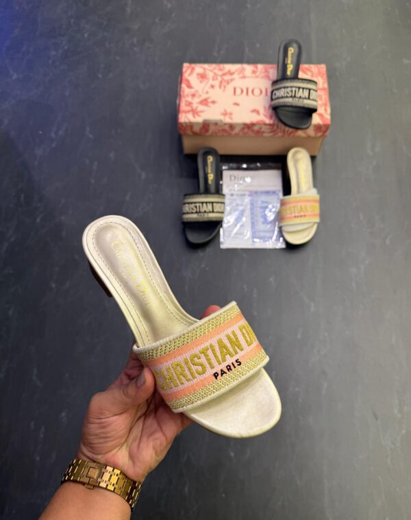 First Copy Christian Dior Block Heels - Image 8
