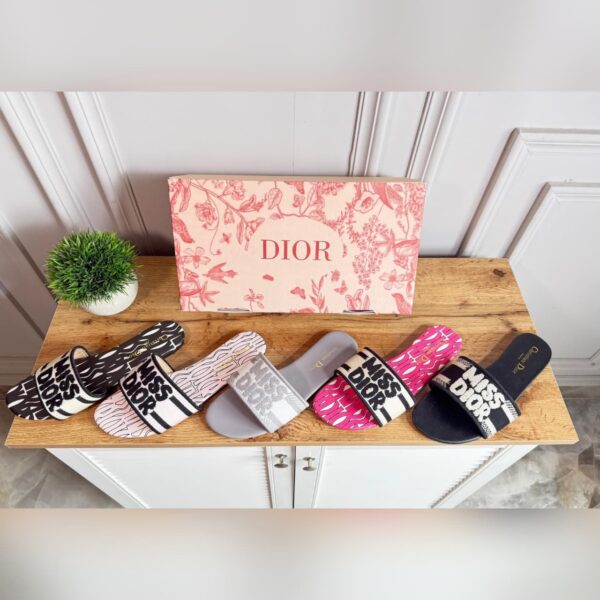 First Copy Dior Miss Dior Women’s Elegant Flats – Premium Designer Look