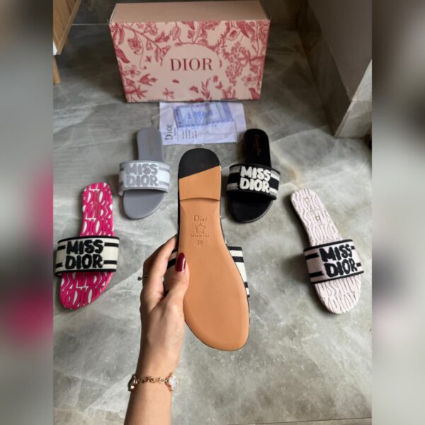 First Copy Dior Miss Dior Women’s Elegant Flats – Premium Designer Look - Image 3