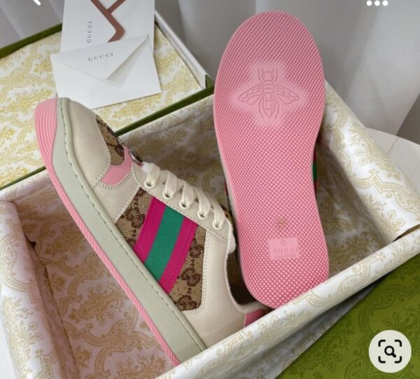 First Copy Gucci Diamond-Studded Sneaker – Luxury Streetwear - Image 3