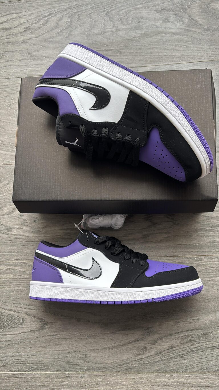 First Copy Jordan Cut Low Court Purple