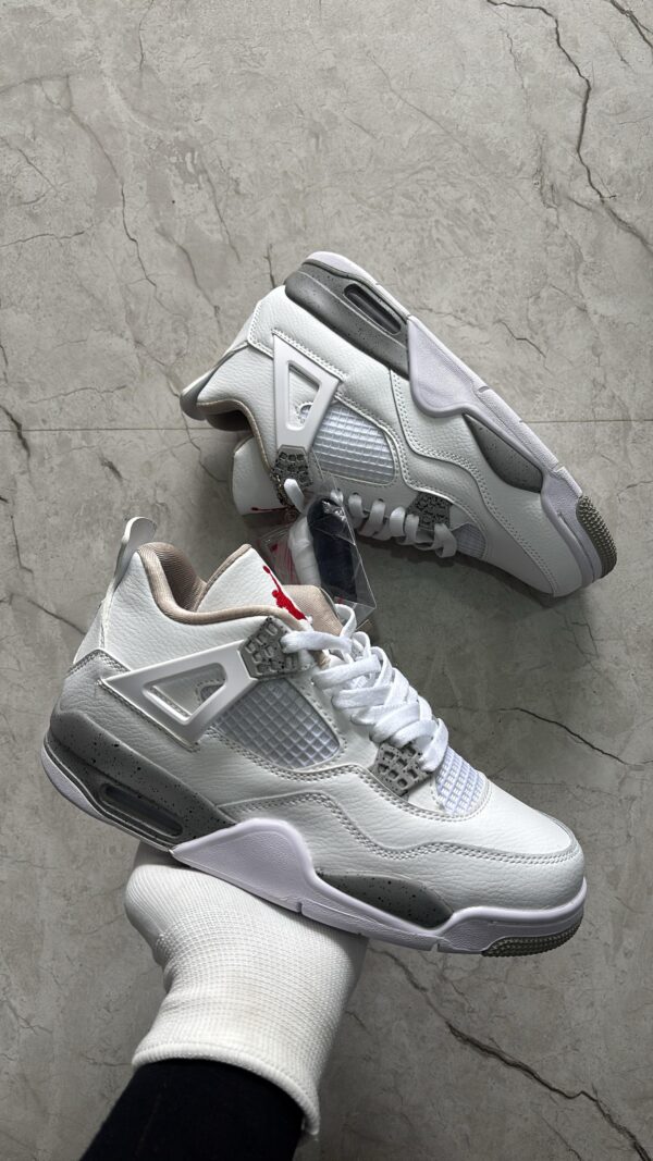 First Copy Jordan Retro 4 Oreo Sneakers for Men – Premium 7A Quality - Image 2