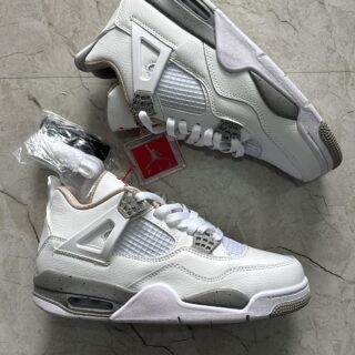 First Copy Jordan Retro 4 Oreo Sneakers for Men – Premium 7A Quality