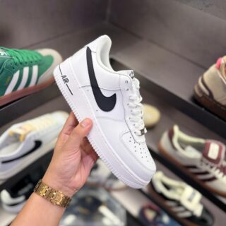 First Copy Nike Air Force 1 '07 – Black Swoosh Edition
