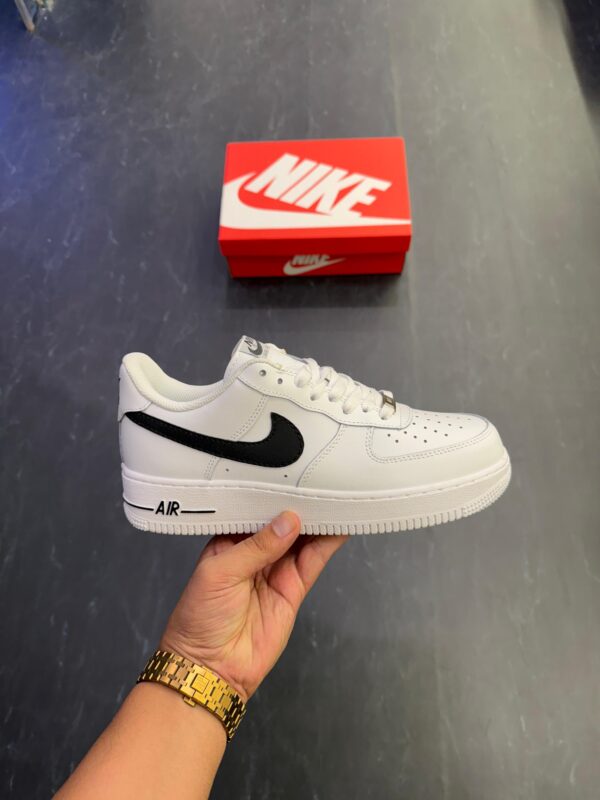 First Copy Nike Air Force 1 '07 – Black Swoosh Edition - Image 2
