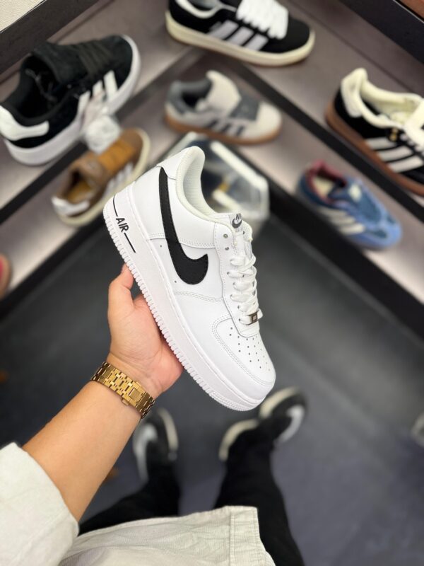 First Copy Nike Air Force 1 '07 – Black Swoosh Edition - Image 3