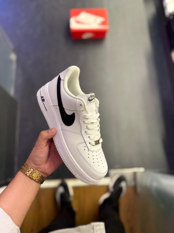 First Copy Nike Air Force 1 '07 – Black Swoosh Edition - Image 4