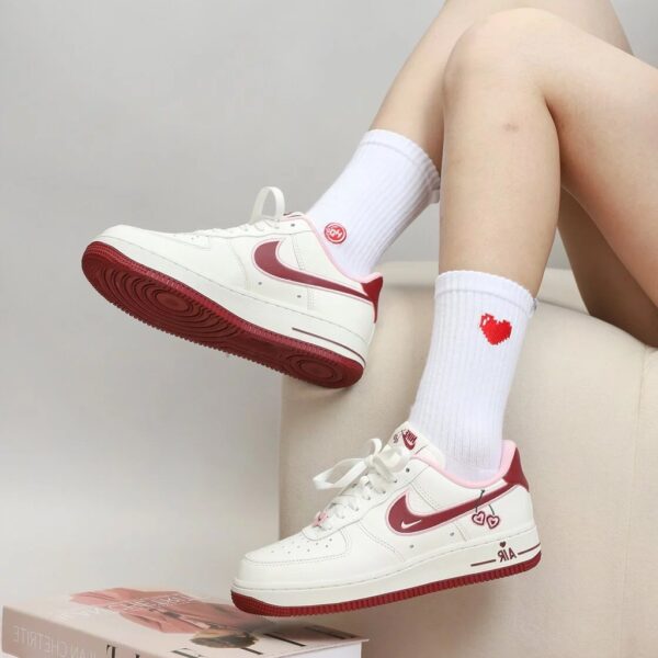 First Copy Nike Air Force 1 Low “Valentine’s” – Premium Imported Love Edition Sneakers - Image 2