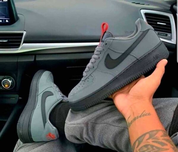 First Copy Nike Air Force Anthracite – Premium Quality Replica Men’s Sneakers - Image 7