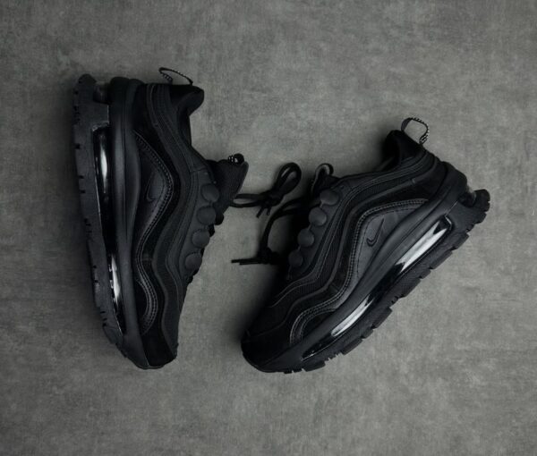 First Copy Nike Air Max 97 Futura Triple Black | Premium Lifestyle Sneakers - Image 3