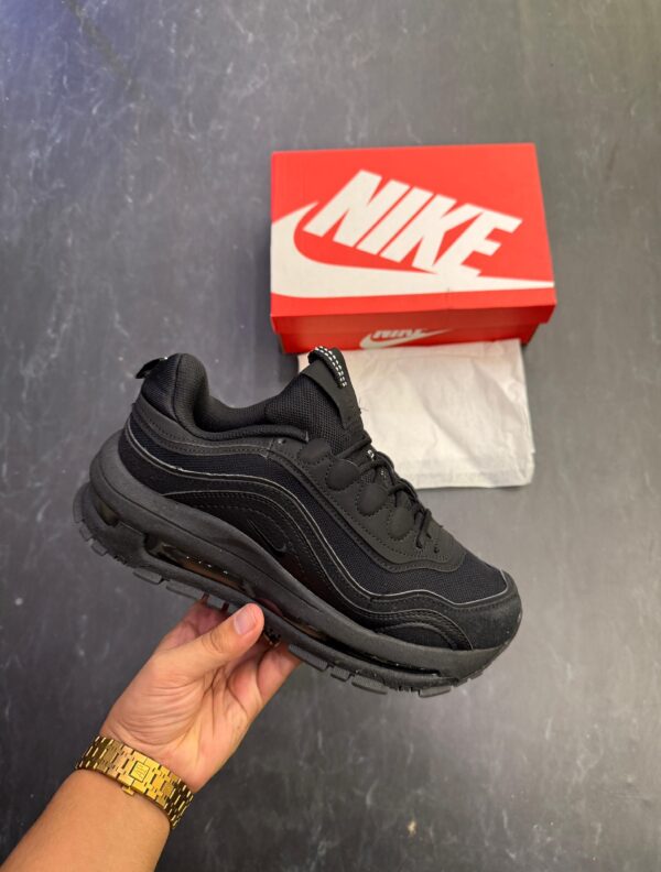 First Copy Nike Air Max 97 Futura Triple Black | Premium Lifestyle Sneakers