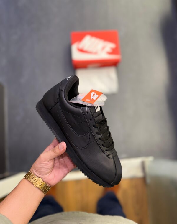 First Copy Nike Cortez New Black | Classic Retro Sneakers - Image 2